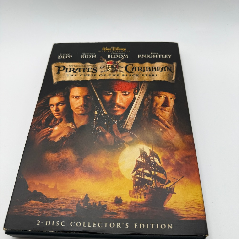 Pirates of the Caribbean The Curse of the Black Pearl 2-Disc DVD Collectors Ed